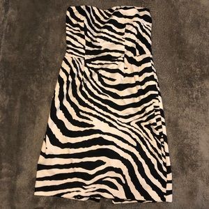 Express zebra dress